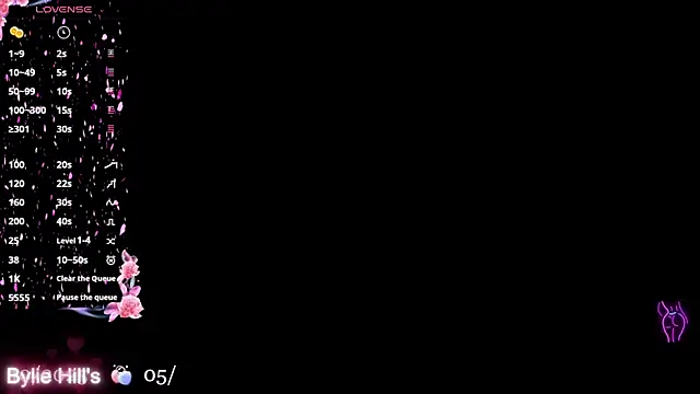 Snapshot of Bylie_Hills chatting on 10.06.25 Bylie Hills online show from 10.06.25