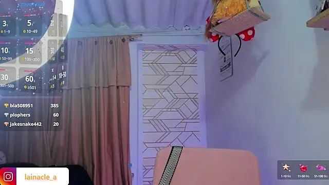 Snapshot of _laina_ chatting on 02.28.25 laina online show from 02.28.25