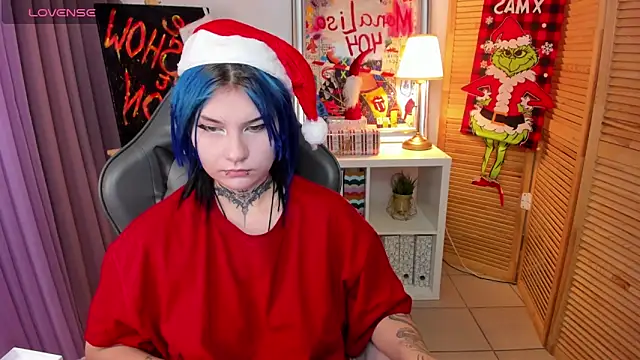 Snapshot of mekurisu chatting on 12.30.24 mekurisu online show from 12.30.24