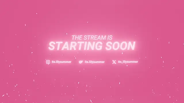 lilysummer1 online show from 01.18.26