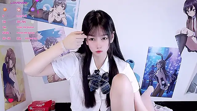 Snapshot of Xiaomi-Angela chatting on 06.06.26 Xiaomi-Angela online show from 06.06.26