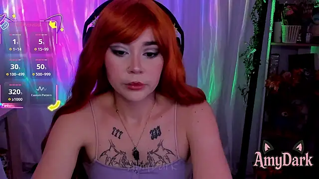  AmyDark online show from 10.03.25