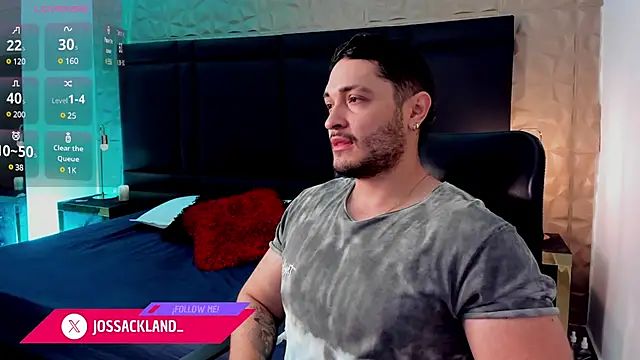 Snapshot of JossAckland chatting on 03.01.25 JossAckland online show from 03.01.25
