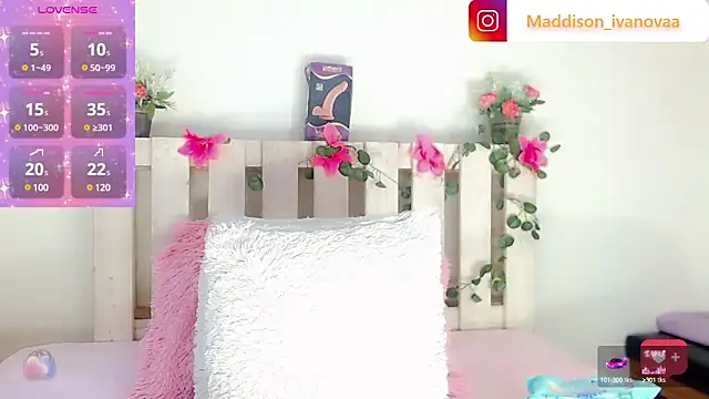 Snapshot of Madisson_Ivanova chatting on 01.28.25 Madisson Ivanova online show from 01.28.25