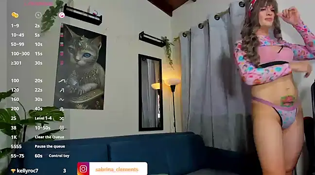 sabrina clementss online show from 02.02.25