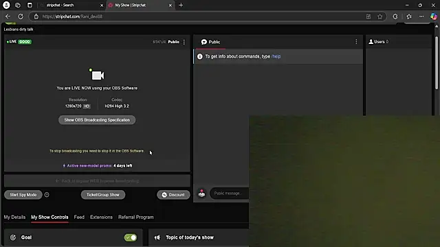 Snapshot of Rani_devi88 chatting on 02.24.25 Rani devi88 online show from 02.24.25