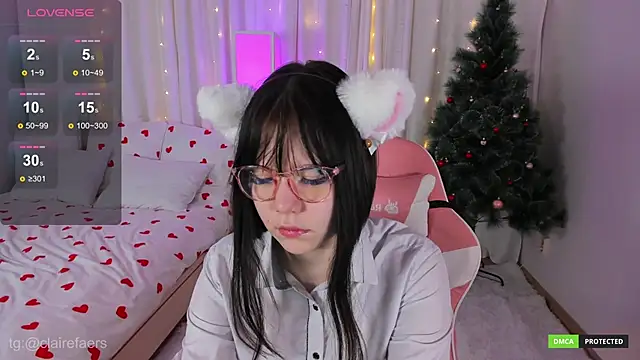 Snapshot of ClaireFaers_ chatting on 12.12.24 ClaireFaers  online show from 12.12.24