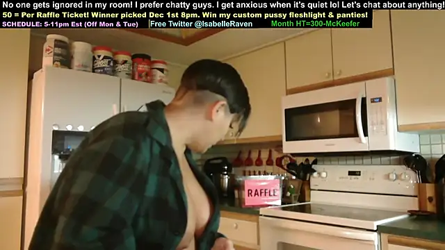 IsabelleRaven online show from 11.08.25