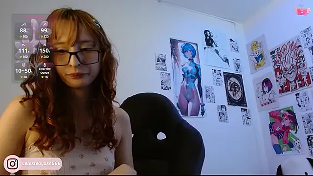 CelesteAyase online show from 10.21.25