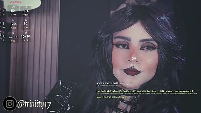 Snapshot of Trinity___s chatting on 12.27.24 Trinity s online show from 12.27.24