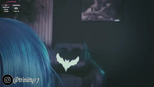 Snapshot of Trinity___s chatting on 01.30.25 Trinity s online show from 01.30.25