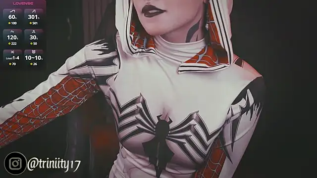 Snapshot of Trinity___s chatting on 02.20.25 Trinity s online show from 02.20.25