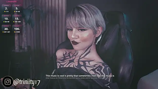 Snapshot of Trinity___s chatting on 03.16.25 Trinity s online show from 03.16.25