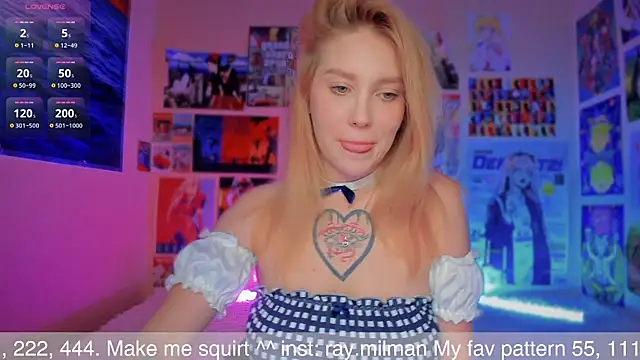 AliceMilman online show from 09.17.25