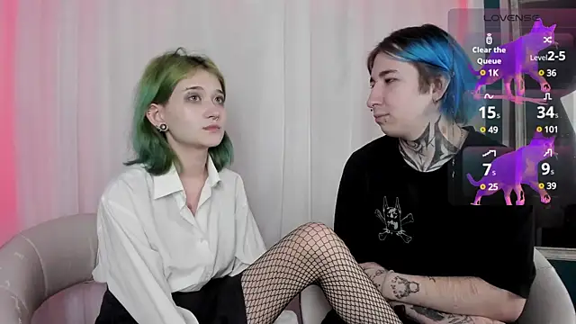 Snapshot of Milten-Trish chatting on 01.24.25 Milten-Trish online show from 01.24.25