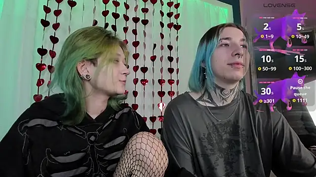 Snapshot of Milten-Trish chatting on 03.21.25 Milten-Trish online show from 03.21.25