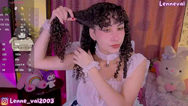 Snapshot of Lenneval1 chatting on 09.27.25 Lenneval1 online show from 09.27.25