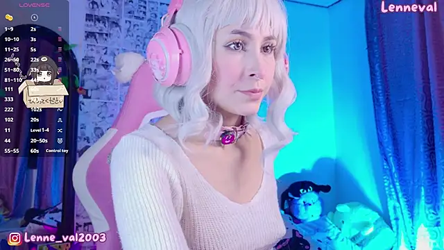 Snapshot of Lenneval1 chatting on 01.12.26 Lenneval1 online show from 01.12.26