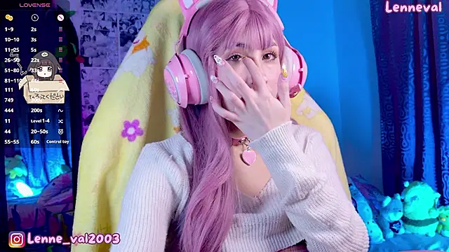 Snapshot of Lenneval1 chatting on 02.03.26 Lenneval1 online show from 02.03.26