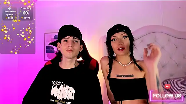 Snapshot of sett_and_gwen chatting on 01.30.25 sett and gwen online show from 01.30.25