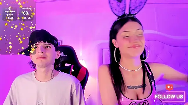 Snapshot of sett_and_gwen chatting on 02.05.25 sett and gwen online show from 02.05.25