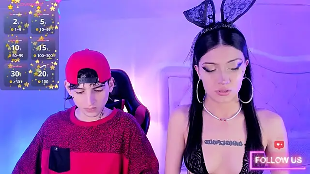 Snapshot of sett_and_gwen chatting on 02.06.25 sett and gwen online show from 02.06.25