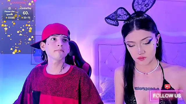 Snapshot of sett_and_gwen chatting on 02.06.25 sett and gwen online show from 02.06.25