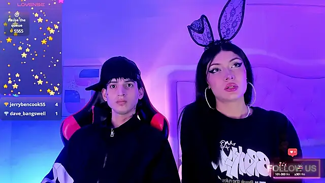 Snapshot of sett_and_gwen chatting on 02.12.25 sett and gwen online show from 02.12.25