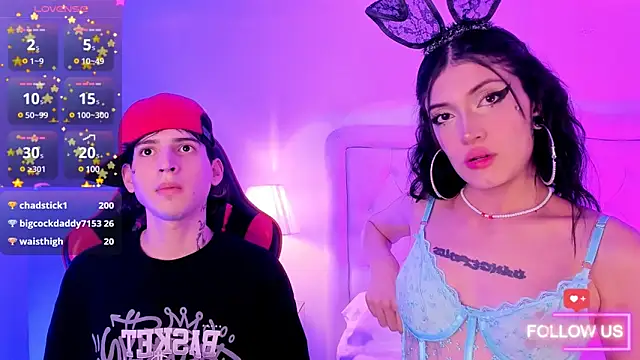 Snapshot of sett_and_gwen chatting on 02.27.25 sett and gwen online show from 02.27.25