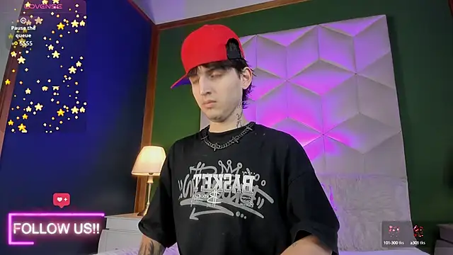 Snapshot of sett_and_gwen chatting on 10.02.25 sett and gwen online show from 10.02.25