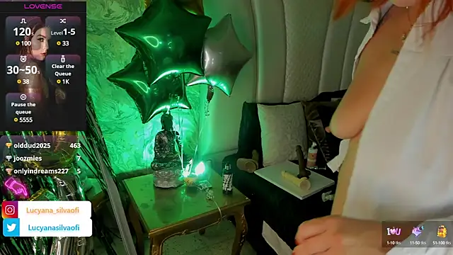 Snapshot of LucyanaSilva chatting on 03.17.25 LucyanaSilva online show from 03.17.25