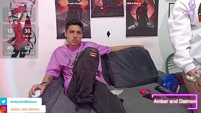 Ambar and daimon  online show from 10.25.25