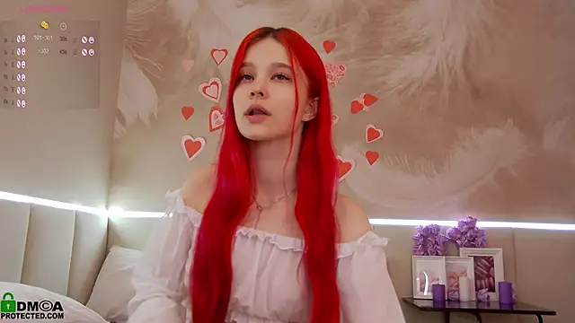 Rina Red online show from 02.12.25