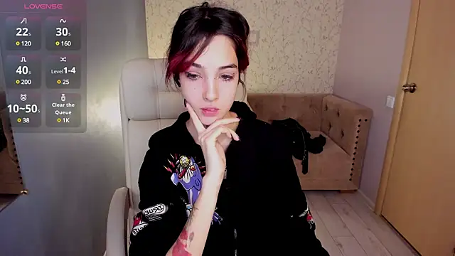 Snapshot of Ink__pleasure chatting on 01.16.25 Ink  pleasure online show from 01.16.25