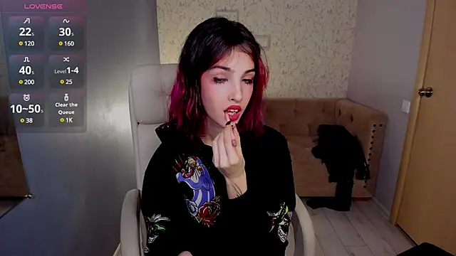 Snapshot of Ink__pleasure chatting on 01.16.25 Ink  pleasure online show from 01.16.25