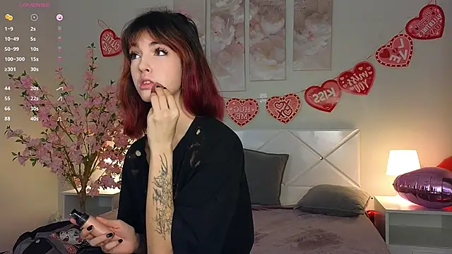 Snapshot of Ink__pleasure chatting on 02.16.25 Ink  pleasure online show from 02.16.25