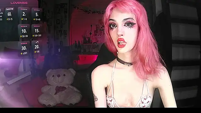 Snapshot of Ink__pleasure chatting on 10.10.25 Ink  pleasure online show from 10.10.25