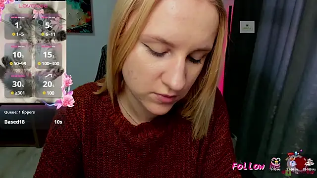 Snapshot of BeautyBlondy chatting on 01.20.25 BeautyBlondy online show from 01.20.25