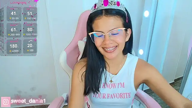 Snapshot of sweet_dania_ chatting on 03.01.25 sweet dania online show from 03.01.25