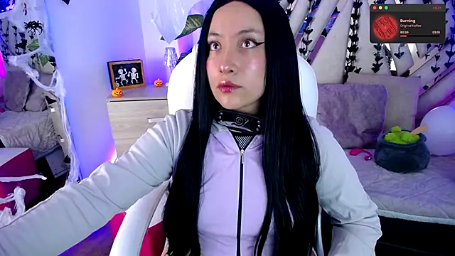 Snapshot of NyxAndria_1 chatting on 10.31.25 NyxAndria 1 online show from 10.31.25