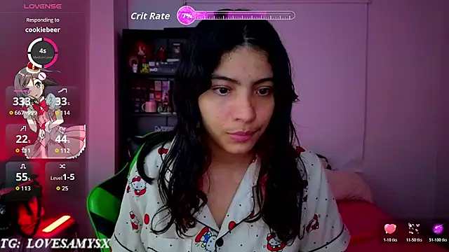 Snapshot of Lovelyamyy chatting on 06.19.26 Lovelyamyy online show from 06.19.26