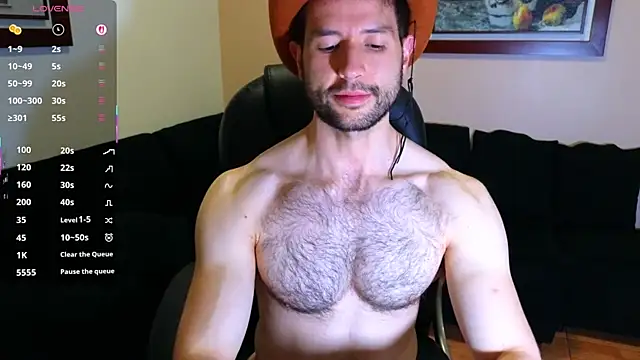 hairyncuteass online show from 10.11.25