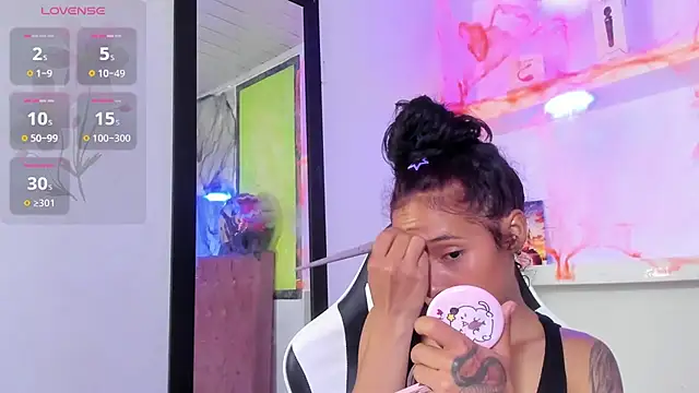 Miss sparkle00 online show from 10.31.25