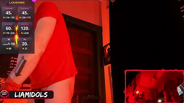 Snapshot of LiamIdols chatting on 01.19.25 LiamIdols online show from 01.19.25