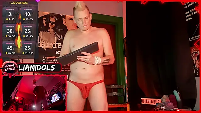 Snapshot of LiamIdols chatting on 01.21.25 LiamIdols online show from 01.21.25