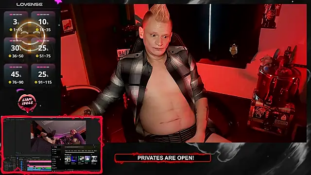 Snapshot of LiamIdols chatting on 01.23.25 LiamIdols online show from 01.23.25