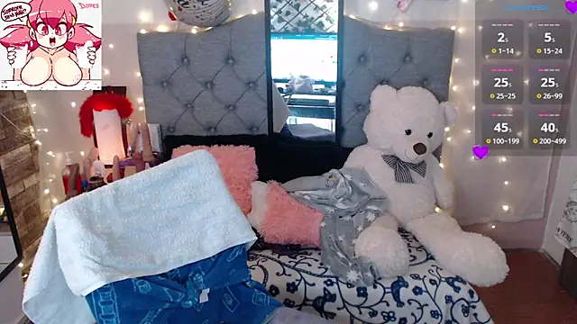 cute bunny95 online show from 09.13.25