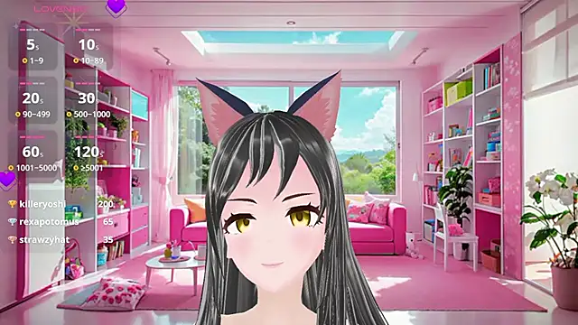 Snapshot of KimiStar chatting on 01.30.25 KimiStar online show from 01.30.25