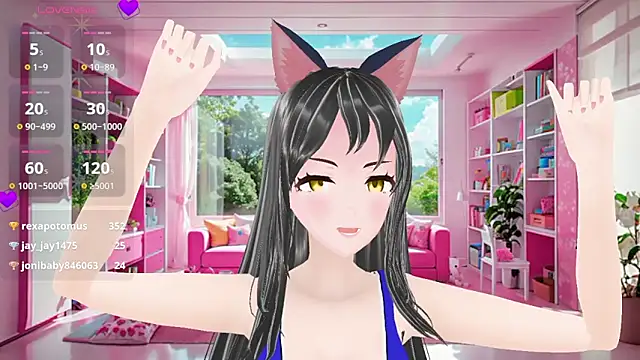 Snapshot of KimiStar chatting on 01.31.25 KimiStar online show from 01.31.25