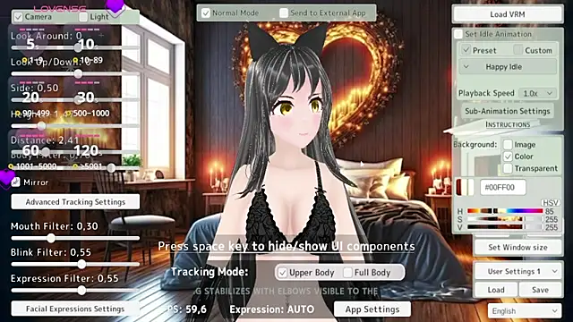 Snapshot of KimiStar chatting on 02.11.25 KimiStar online show from 02.11.25